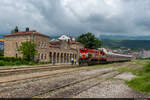 09.05.2024: TrainKos 2620 005 abfahrbereit in Peja, Kosovo