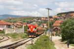 2640 007 mit Güterzug am 23.05.2015 in Drenas.