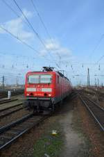 143 359-8 bei Einfahrt ...  Dieter Berger 14.11.2013