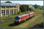 Am 30.08.2024 rollt 2M62UM-0090 der LDZ Cargo zur Tankstelle am Bahnbetriebswerk Riga.