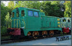 Die TGM1-532 ist eine 1960 in Murmansk gebaute Rangierlokomotive. Sie wurde lange Zeit im Hafen Riga eingesetzt und steht nun im Eisenbahnmuseum Riga. (29.08.2024)