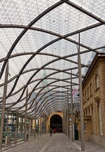 . 100 Joer Gare Ltzebuerg - Ein Bogen im Hauptgebude des Bahnhofs von Luxemburg Stadt wurde geffnet, um einen direkten Zugang zu der neuen Halle zu ermglichen. 23.09.2012 (Jeanny)