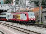 E-Lok 4008 kommt mit ihrem Zug am 17.08.08 aus Wiltz und fhrt in den Bahnhof von Luxemburg ein. (Hans)