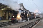 5519 ruhte sich nach ein paar Pendelfahrten im Bahnhof von Ettelbrck aus.