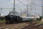 Die Luxemburgische 5519 zog am 2.6.12 einen Sonderzug in den Hbf von Koblenz hinein.