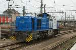 CFL Diesellok 1105 wartet in Luxemburg HB auf neue Aufgaben. Aufgenommen am 22.07.2009.