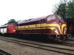 CFL 1604 auf Bahnhof Randers (Dnemark) am 15-5-1999.