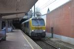 IR-Zug Luxembourg-Liers kommt im Bhf Liège-Palais an; Eletrolok 3000 der CFL und I10-Wagen der SNCB; 23.