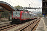 CFL 4013 erreicht mit ihrem RE nach Troisvierges den Bahnhof Ettelbrück. (09.10.2023)