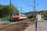 CFL 2005 verlässt Lorentzweiler als RB von Diekirch nach Luxembourg Ville.