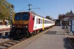 Elektrotriebwagen der Serie 2000, hier CFL 2022 im Bahnhof von Diekirch am 07.10.2007.