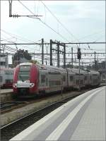 Noch eine Seltenheit sonntags im Bahnhof von Luxemburg.