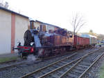 Lok Nummer 5 von ARBED Esch in Fond-de-Gras bei der Museumsbahn am 17.11.2018