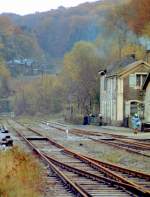 Luxemburg, Museumseisenbahn im Industrie- und Eisenbahnpark Fond-de-Gras.