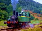 Luxemburg, Museumseisenbahn im Industrie- und Eisenbahnpark Fond-de-Gras.