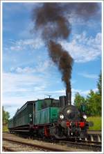 Faszination Museumsbahn -  Train 1900          Die AMTF N° 8 (ex HADIR N° 8, später ARBED - Differdange) steht am 16.06.2013 mit ihrem Museumszug in Pétange wieder zur Abfahrt nach