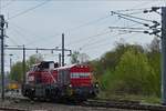 CFL Diesellok DE18 304 aufgenommen beim Umsetzen im Bahnhofsbereich von Ettelbrck.