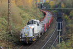 NXRL 4185 101-7 in Diensten von VLO Verkehrsgemeinschaft Landkreis Osnabrück auf der Hamm-Osterfelder Strecke in Recklinghausen-Ost 21.11.2024 