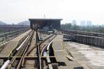 Gleiswechselanlage bei der rapidKL MRT Stesen UPM Universiti Putra Malaysia (PY34).