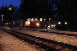 Zur großen Freude und Überraschung einiger mitfahrender Eisenbahnfans und Fotografen wurde der 2091.03 mit ihrem Sonderzug von Trassdorf nach Mauterndorf am 4.9.2021 in Brunn am Berg die U43