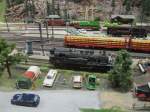 Der Bahnhof  Medebach  im Miniatur Wunderland Hamburg am 08.05.2014