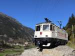 Nachdem die beiden Extrazüge als Gotthard Panoramaexpress - Züge bei Wassen vorbeigefahren sind, war es wieder total  langweilig ...