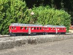 Pullamnn - Triebwagen ABe 4/4 41 + ABe 4/4 43 unterwegs auf der Stockerenbahn am 03.09.2016