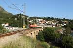 461 043 mit dem abendlichen P6104 von Bar nach Bijelo Polje am 21.06.19 in Sutomore.