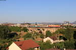 461 043 mit dem B 430  Tara  (Bar - Beograd) bei Podgorica 20.6.22