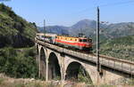 461 029 mit dem R 6152 (Bar - Podgorica) bei Bioce 20.6.22