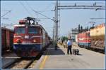 IC 430 steht abfahrbereit in Podgorica.