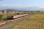 412 046/412 045 als R 6153 (Podgorica - Bar) bei Podgorica Aerodrom 18.6.22