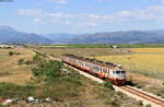 412 046 / 412 045 als R 6157 (Podgorica - Bar) bei Podgorica  Aerodrom 19.6.22