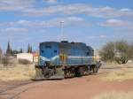 207 auf die Wendeschleife in Gobabis am 7-7-2010.