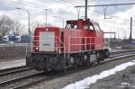 DB Schenker 6510 auf Solofahrt, aufgenommen 14/03/2013 in Bahnhof Antwerpen-Luchtbal