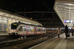 Triebzug 7352  Jorris Ivens  der Veolia Transport , fotografiert am 26. Dezember 2015 im Bahnhof Venlo.
Der Zug war als 32266 von Roermond nach Nijmegen unterwegs. 