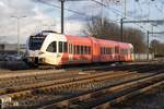 Arriva Spurt 10373 auf dem Weg nach Arnhem Centraal in Zevenaar am 02.01.2025