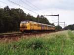117 mit Regionalzug 17264 Oldenzaal-Hengelo bei Deurningen am 1-6-1999.