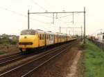 DE3 146 und 149 mit Regionalzug 6242 Roermond-Arnhem auf Bahnhof Elst am 15-5-1996. Bild und scan: Date Jan de Vries.