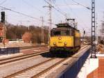 Ein Hollnder auf Deutschen Boden: 1132 der Nederlandse Spoorwegen auf Bahnhof Bad Bentheim am 25-03-1998. Bild und scan: Date Jan de Vries.