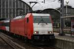 Mit dem Fyra - Zug kam dann die 186 112. Amsterdam Centraal am 19.09.10