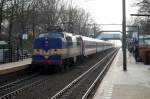 EETC 1251 mit BahnTouristik zug,Bussum Zuid,2010.