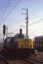 Grenzbahnhof Emmerich am 2.3.1988: NS Elektrolok 1240 ist zu Gast!
