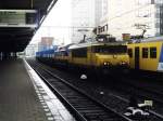 1630 (NS) und 6705 (ACTS) mit Gterzug Almelo-Utrecht auf Bahnhof Deventer am 11-6-1999.
