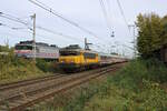 NS 1739 (560 739-2) verlässt mit einem IC von Berlin Ostbahnhof nach Amsterdam Centraal den Bahnhof Bad Bentheim.