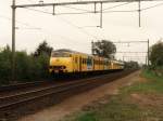 Plan V 806 und 863 mit Regionalzug 3645 Zwolle-Roosendaal bei Elst am 15-5-1996. Bild und scan: Date Jan de Vries.  