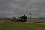 50 307 der VSM fährt zum Beginn des Jubiläumsjahres  Railway 200  - 200 Jahre moderne Eisenbahn - zum gemeinsamen Ereignis  Whistle-Up  von Beekbergen nach Dieren (01.01.2025) 