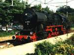 Dampflok 52 8053 der VSM auf Bahnhof Meppel am 9-9-1996.