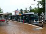 Citadis 2036 auf der Linie 20 an der  Tramplus  Haltestelle 
Eendrachtsplein. 23.07.2009.