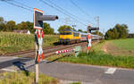 1745 mit dem IC 144 (Berlin Ostbahnhof - Amsterdam Centraal) bei Gildehaus 15.9.23